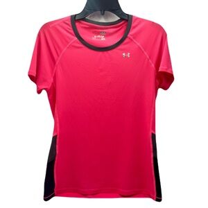 Under Armour Women’s Hot Pink Short Sleeve Heat Gear Performance Top